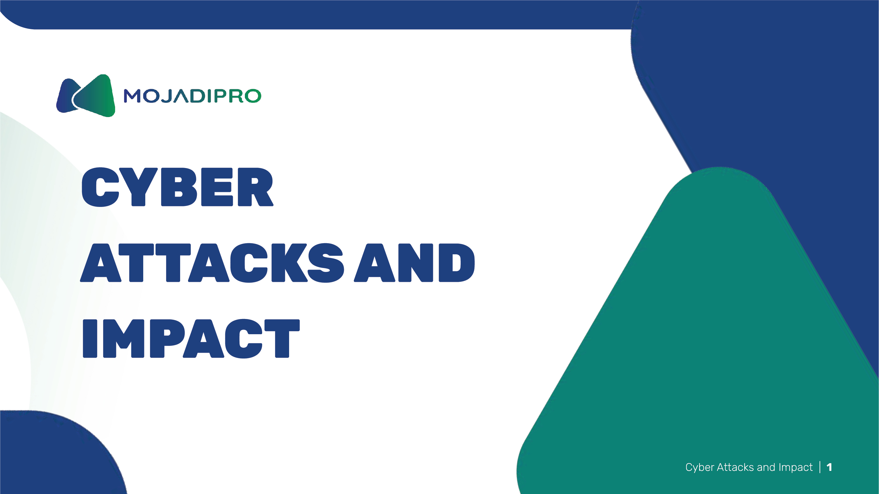 2.5 CYBER ATTACKS AND IMPACTS