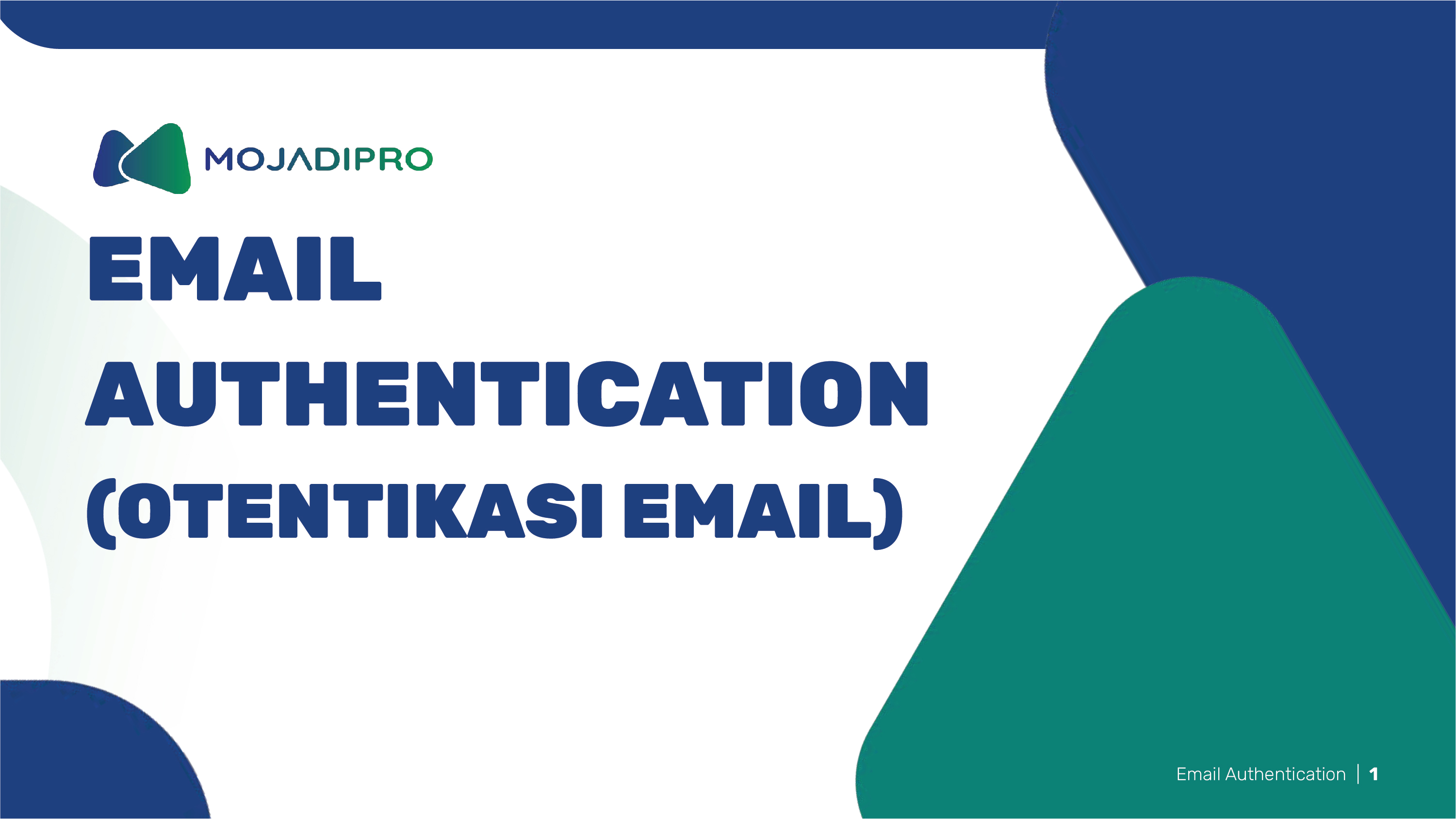 3.6 EMAIL AUTHENTICATION